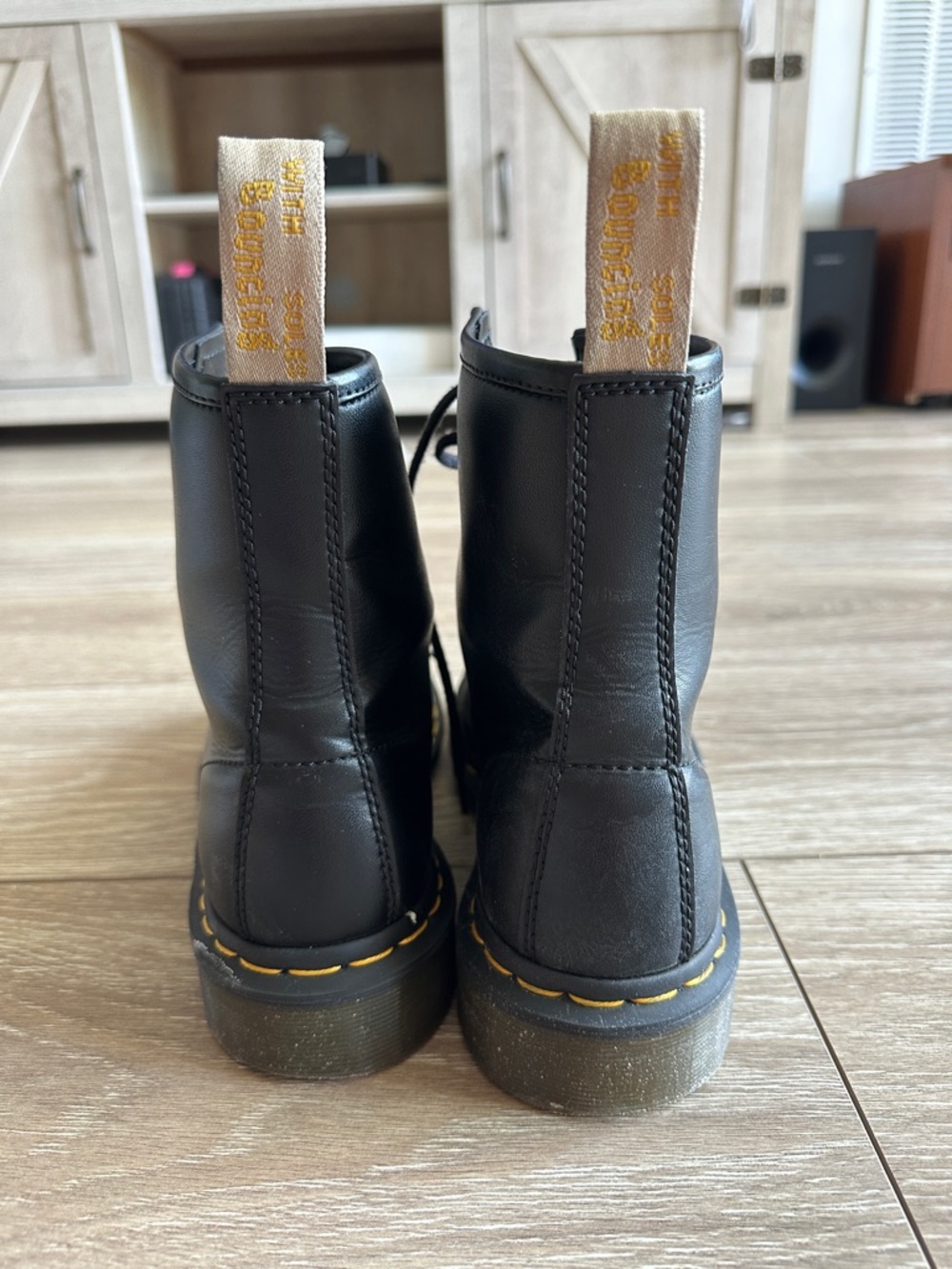 Dr. Martens Black Lace-Up Boots - Picture 3 of 6